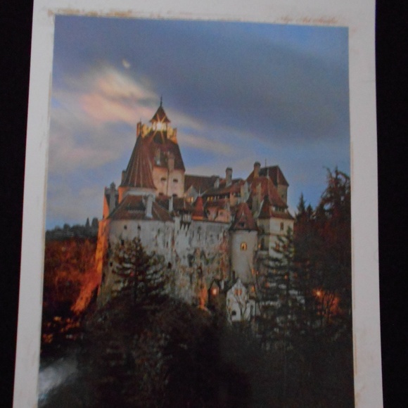 💀DRACULA Vampire &Castle,Vlad Tepes, Impaler,Romania,Postcards - Picture 3 of 3